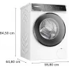 Bosch WGB256A41 wasmachine frontlader 10 kg 1600 t/min wit