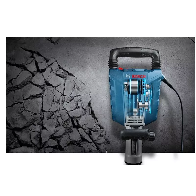 Bosch GSH 14 C Professional 0611344020 breekhamer, 1750 W, 23 J, met koffer, blauw