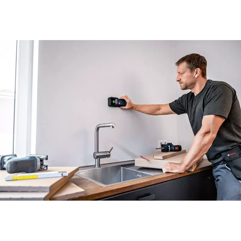 Bosch GMS 120-27 Professional digitale multidetector – spanningvoerende leiding, metaal, non-ferrometaal, hout