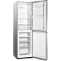 Gorenje NRK418DCS4 vrijstaande koel-vriescombinatie, 256 l (171 l + 85 l), klasse D, 182,4 cm, zilver
