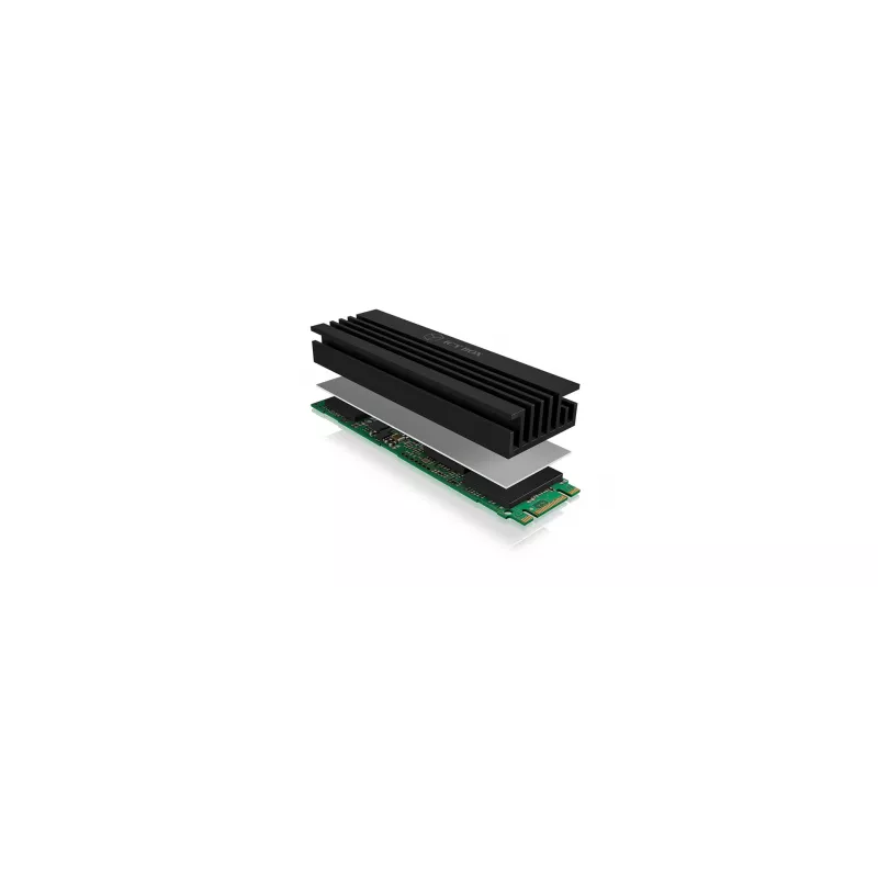 ICY BOX IB-M2HS-70 solid-state-drive koellichaam/radiator zwart 1 stk.