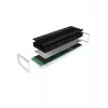 ICY BOX IB-M2HS-70 solid-state-drive koellichaam/radiator zwart 1 stk.