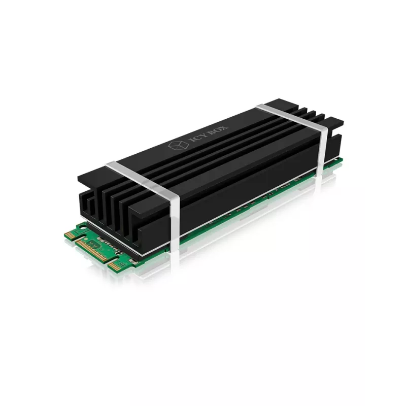 ICY BOX IB-M2HS-70 solid-state-drive koellichaam/radiator zwart 1 stk.