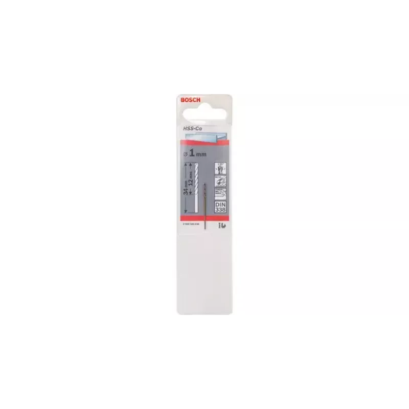 Spiraalboor-set Bosch HSS Cobalt 2608585845 5-delig