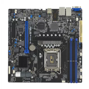 Moederbord ASUS P13R-M Intel C262 LGA 1700 micro ATX, DDR5, 4 DIMM, 128GB, 8x SATA III, 1x M.2, 2x LAN