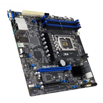 Moederbord ASUS P13R-M Intel C262 LGA 1700 micro ATX, DDR5, 4 DIMM, 128GB, 8x SATA III, 1x M.2, 2x LAN