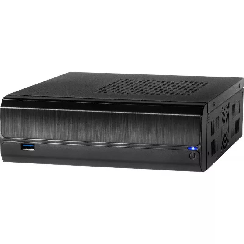 Pc-behuizing Inter-Tech JX-500 mini tower zwart