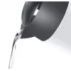 Bosch TWK3P421 elektrische waterkoker 1,7 L 2400 W zwart, wit