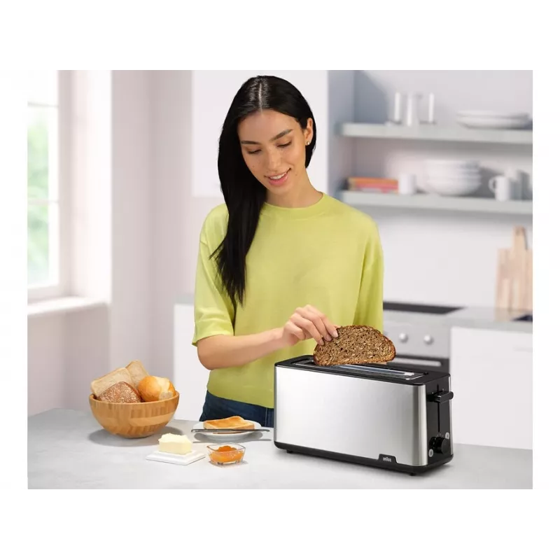 Braun HT 1610 8 1030 W zwart, roestvrij staal