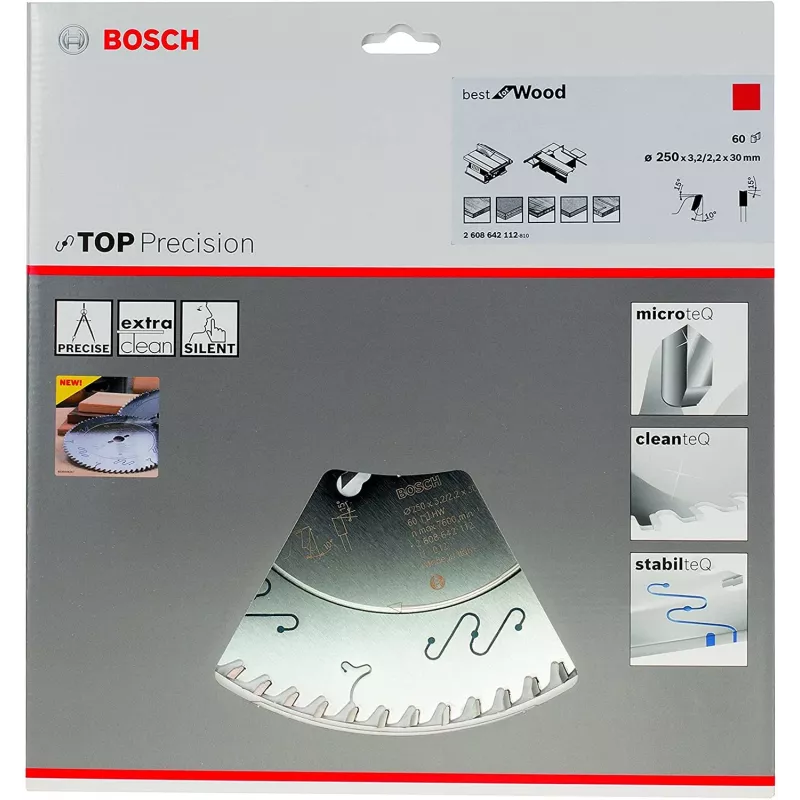 Cirkelzaagblad Bosch 2 608 642 112 25 cm 1 stuk