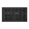 Voeding GIGABYTE UD1600PM PG5 1600W, 80 PLUS Platinum, 92% efficiëntie, 20+4-pins ATX, 120 mm ventilator, zwart