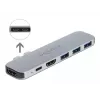Dockingstation DeLOCK dockingstation voor MacBook dual HDMI 4K PD hub