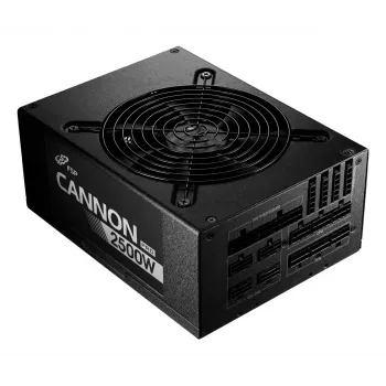 FSP CANNON PRO 2500W voeding ATX ATX3.1 zwart, 2500 W, 200 - 240 V, 50/60 Hz, 15 - 12 A, Active, 125 W