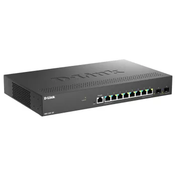D-Link DMS-1250-10S/E netwerkswitch managed 2.5G Ethernet (100/1000/2500) zwart