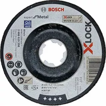 Bosch 2 608 619 258 diamantdoorslijpschijf 11,5 cm doorlopend snijsegment