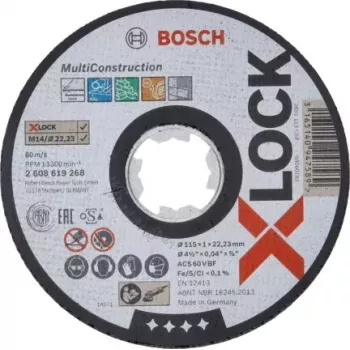 Bosch X-LOCK MULTI CONSTRUCTION doorslijpschijf