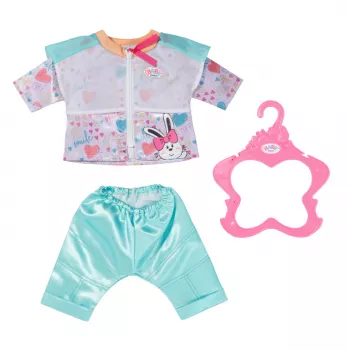 Poppenkledingset Zapf Creation BABY born Casual Outfit Aqua 3 jaar