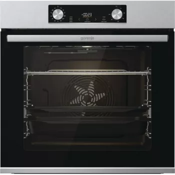 Inbouw elektrische oven Gorenje BIGSPACE 77 L 3500 W — wit, touch- en draaiknoppen, halogeenlamp