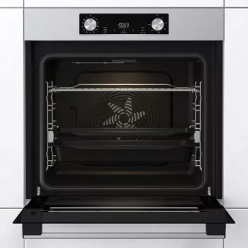 Inbouw elektrische oven Gorenje BIGSPACE 77 L 3500 W — wit, touch- en draaiknoppen, halogeenlamp