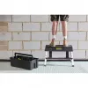 Stanley FatMax FMST81083-1 gereedschapskist met opstap, kunststof, 30 kg draagvermogen, zwart/geel