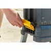 Stanley FatMax FMST81083-1 gereedschapskist met opstap, kunststof, 30 kg draagvermogen, zwart/geel