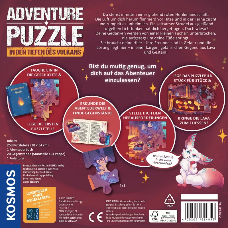 Kosmos 47856282 bordspel/kaartspel puzzel
