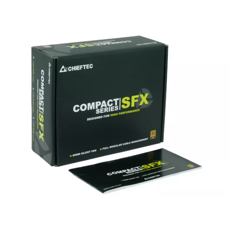Chieftec CSN-650C voeding 650 W 20+4 pin ATX SFX zwart
