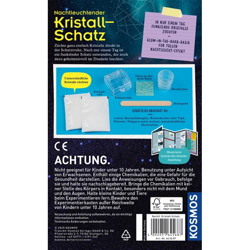 Kosmos 47856267 experimenteerdoos voor kinderen