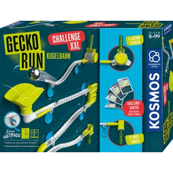 Kosmos Gecko Run Challenge XXL, experimenteerdoos, mechanica, 8 jaar, meerkleurig