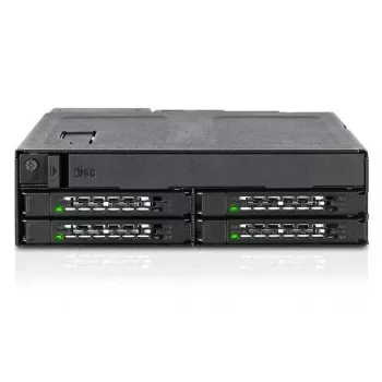 Drive-bay cover Icy Dock MB604SPO-B zwart