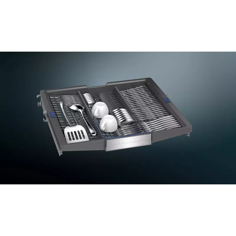 Volledig geïntegreerde vaatwasser Siemens iQ700 SN87TX02CE — 14 couverts, A energie, 42 dB, 60 cm
