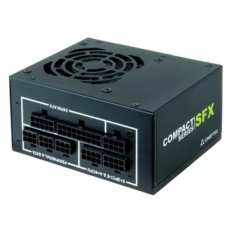 Chieftec CSN-450C voeding 450 W 20+4 pin ATX SFX zwart