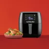 Heteluchtfriteuse NUTRIBULLET XXL Digitale heteluchtfriteuse 7 L 1800 W zwart, 8 programma's, touchbediening