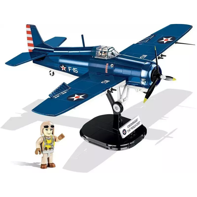 Bouwstenen COBI F4F Wildcat Northrop Grumman 375 onderdelen