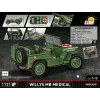 Cobi COBI-2806 Willys MB Medical bouwset, 1131 stuks, serie Historical Collection, kunststof, 10+
