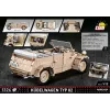 Cobi COBI-2803 Kübelwagen Typ 82 bouwset, 1326 stuks, serie Historical Collection, kunststof, 10+
