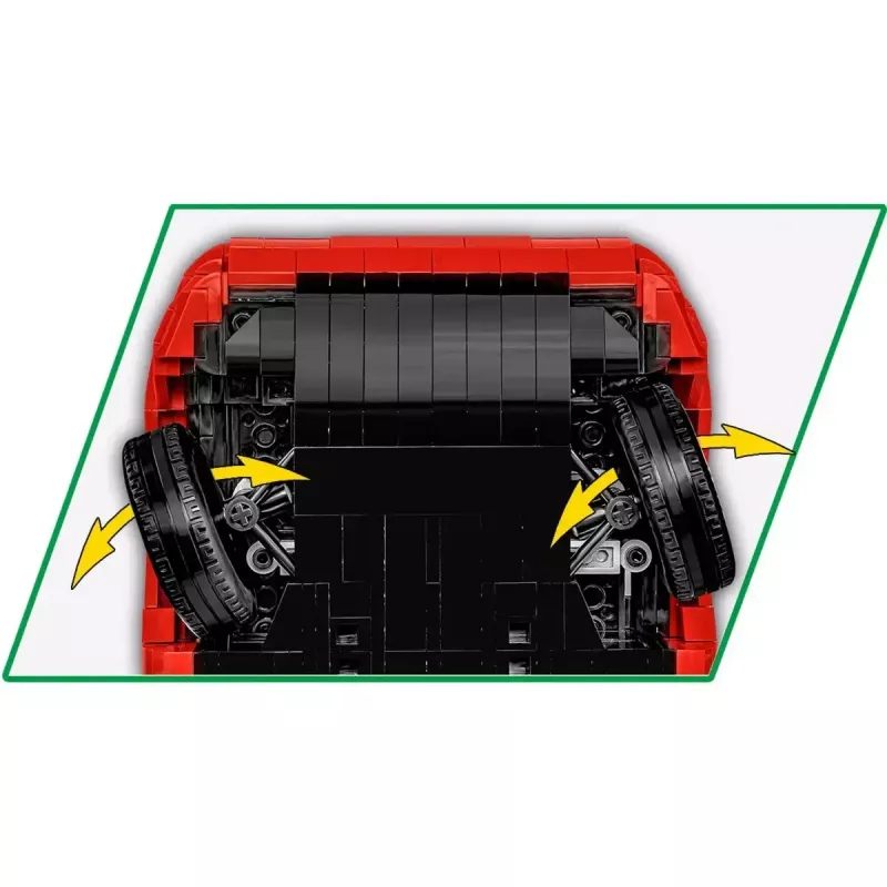 Constructiespeelgoed Cobi Lancia Delta HF Integrale model schaal 1:35 COBI-24357, verzamelbouwpakket