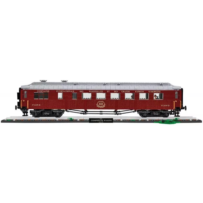 Cobi COBI-6289 Wagon van Compiègne (22 juni 1940) bouwset, 2001 stuks, Historical Collection, kunststof, vanaf 10 jaar
