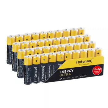 Eenmalige batterij Intenso 7501520 Energy Ultra Alkaline AA Mignon 40-pack