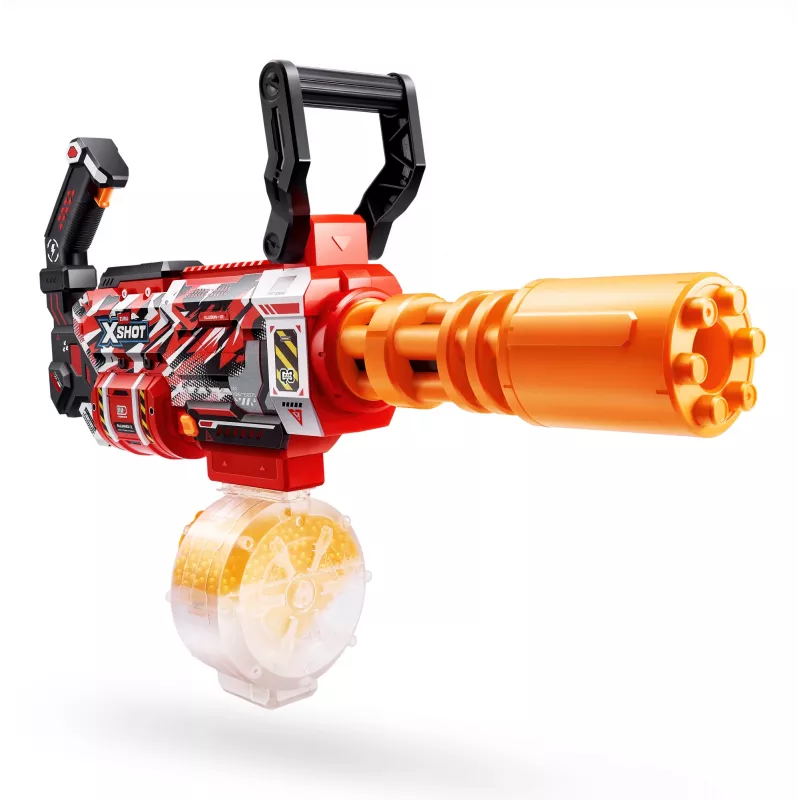 Gel Blaster Zuru XSHOT Hyper Gel Gatling Blaster – gemotoriseerde speelgoedblaster met roterende loop