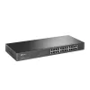 TP-Link 24-poorts 10/100Mbps rackmount netwerkswitch, unmanaged, Fast Ethernet (10/100), full-duplex, rackmontage, 1U