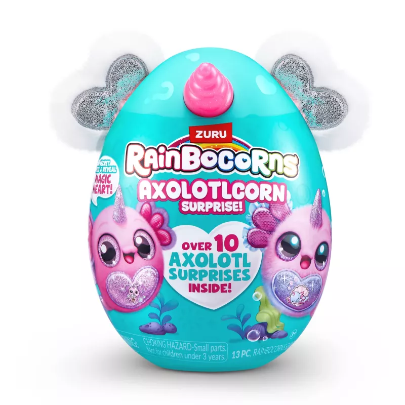 Rainbocorns Axolotlcorn Surprise, dier, 3 jaar, veelkleurig