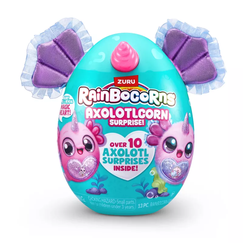 Rainbocorns Axolotlcorn Surprise, dier, 3 jaar, veelkleurig