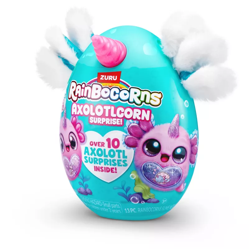 Rainbocorns Axolotlcorn Surprise, dier, 3 jaar, veelkleurig