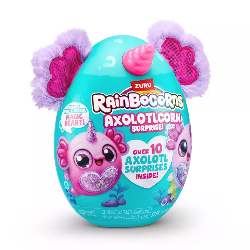 Rainbocorns Axolotlcorn Surprise, dier, 3 jaar, veelkleurig