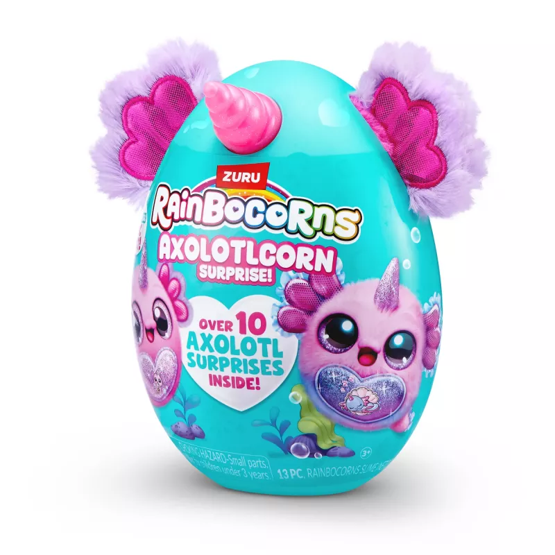 Rainbocorns Axolotlcorn Surprise, dier, 3 jaar, veelkleurig