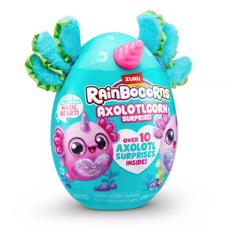 Rainbocorns Axolotlcorn Surprise, dier, 3 jaar, veelkleurig