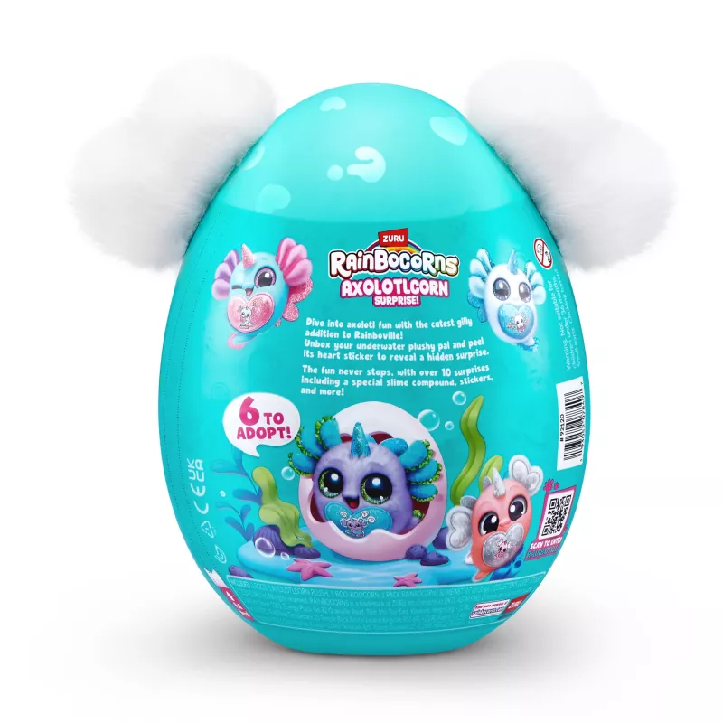 Rainbocorns Axolotlcorn Surprise, dier, 3 jaar, veelkleurig