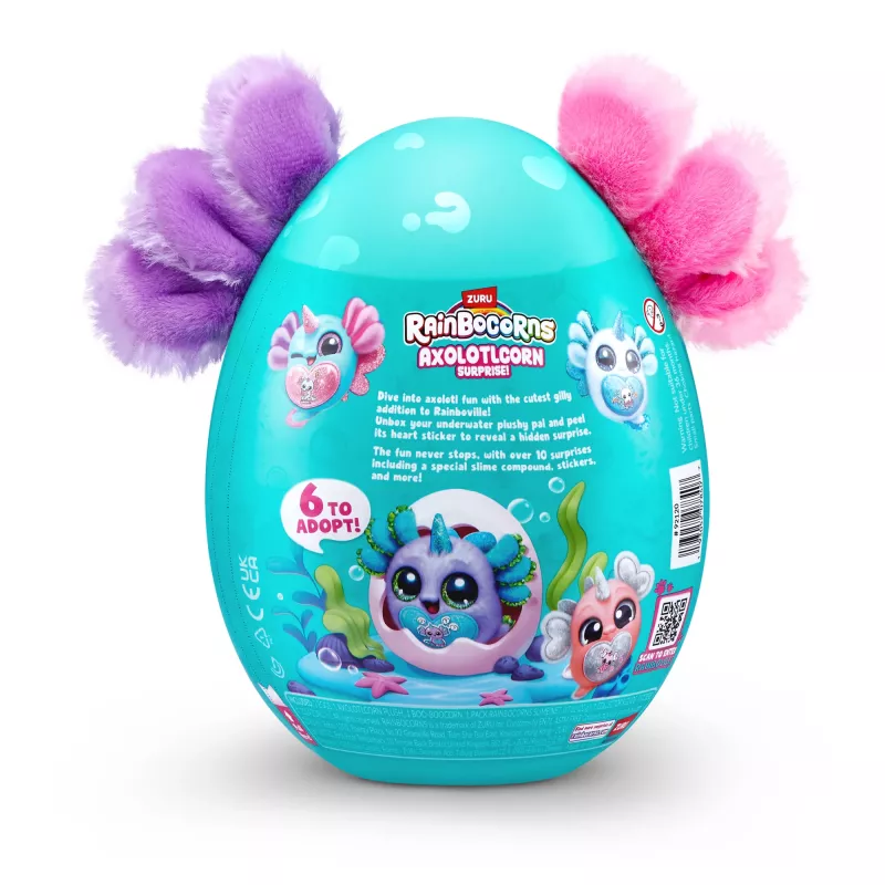 Rainbocorns Axolotlcorn Surprise, dier, 3 jaar, veelkleurig