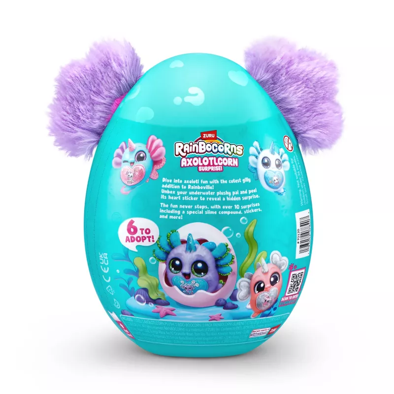Rainbocorns Axolotlcorn Surprise, dier, 3 jaar, veelkleurig